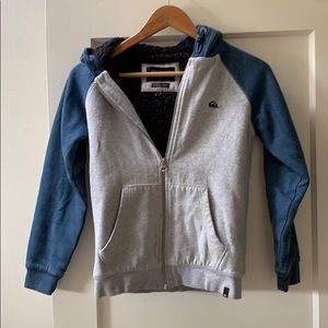 Quicksilver Boys Sherpa Hoodie